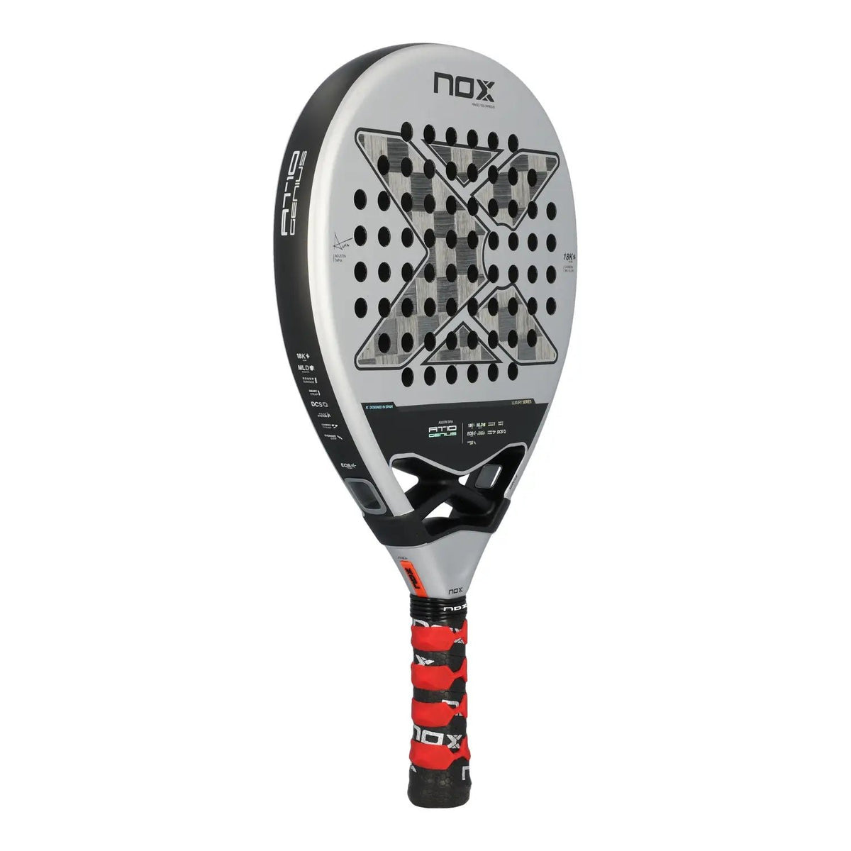 Padelschläger NOX AT10 Genius 18K Agustín Tapia 2024
