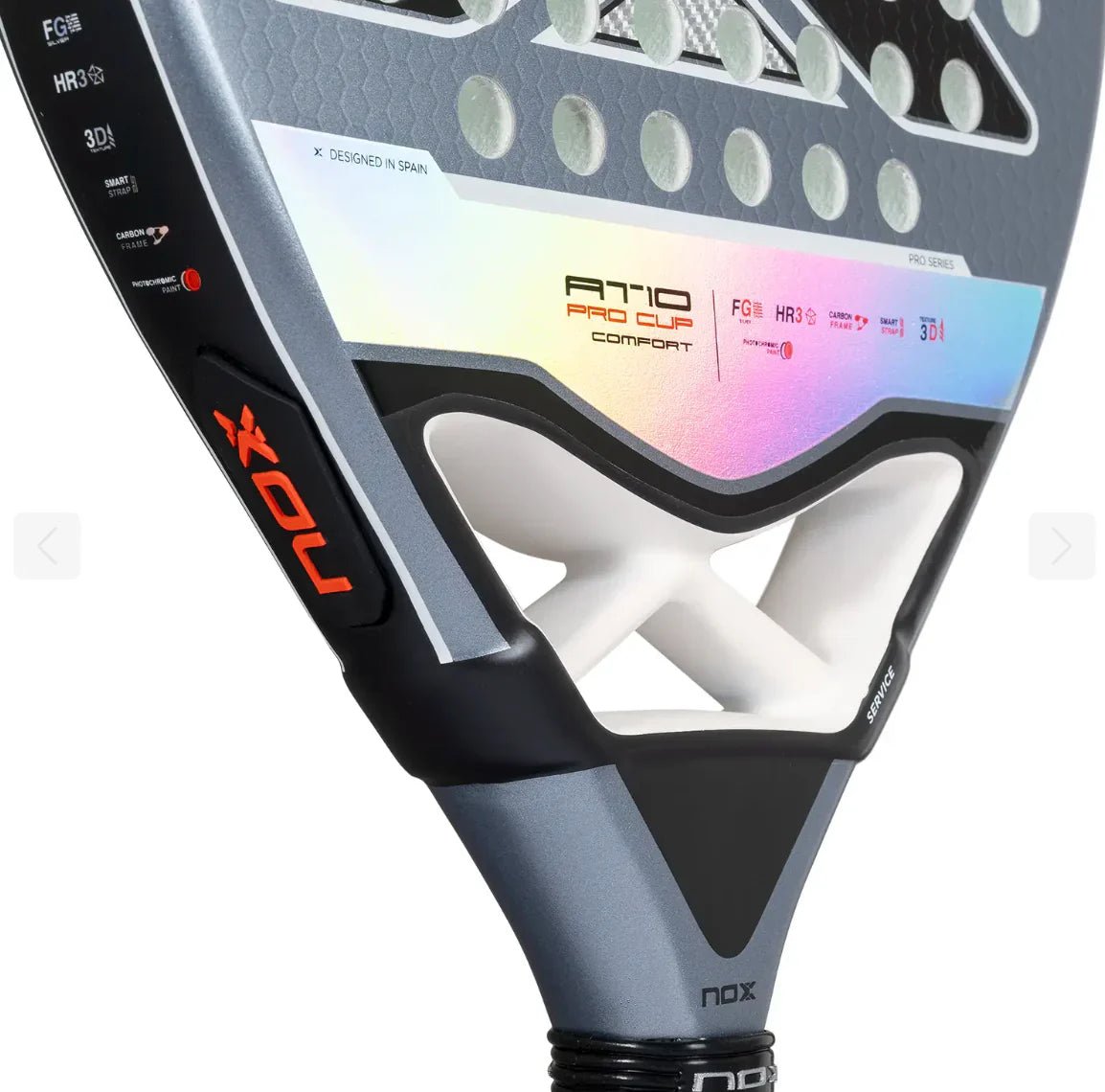 Padelschläger NOX AT10 Pro Cup Comfort by Agustín Tapia 2025