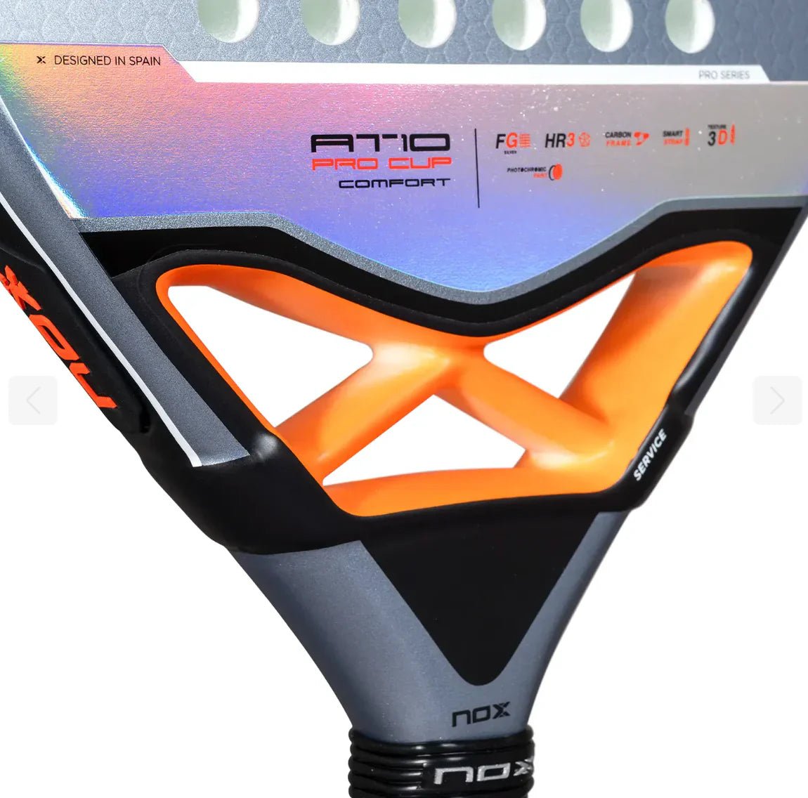 Padelschläger NOX AT10 Pro Cup Comfort by Agustín Tapia 2025